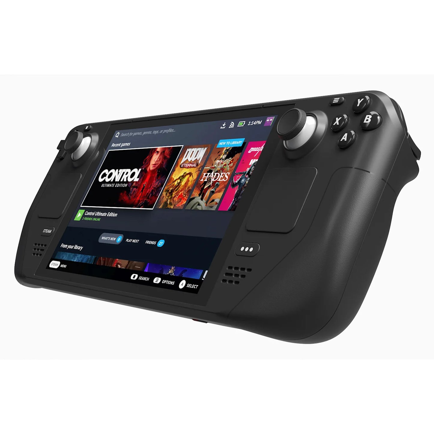 Console Portátil Valve Steam Deck - 64GB eMMC - Preto