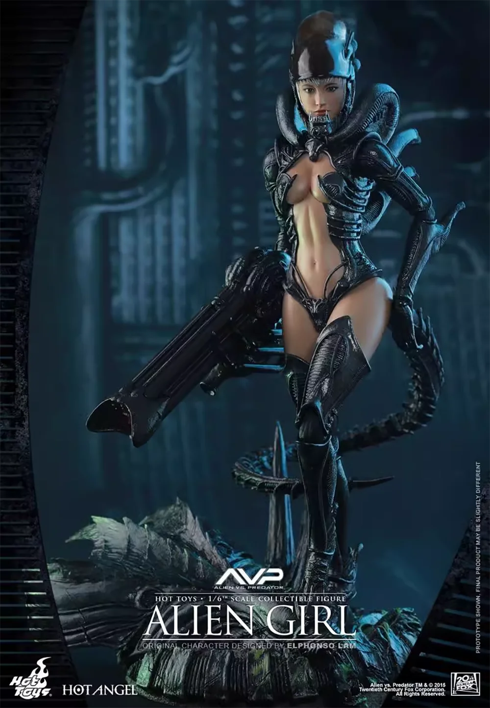 Alien Girl Hot Toys - AVP Kristen Hager Action Figure