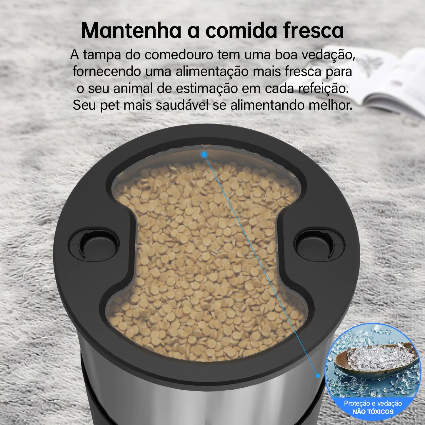 Comedouro Automático LifePet - WiFi - SmartApp