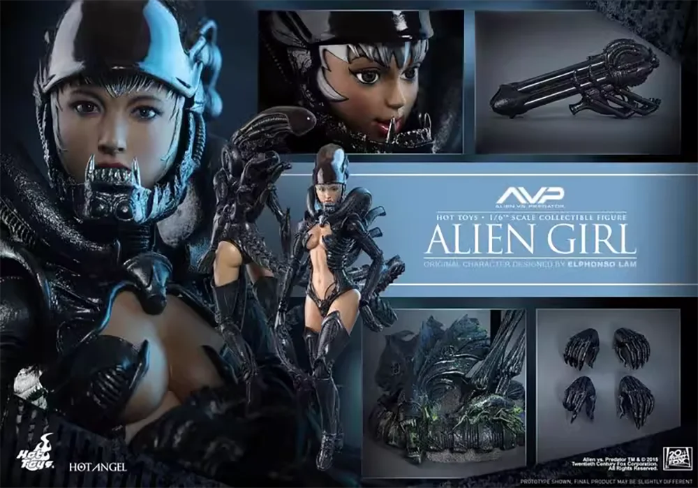 Alien Girl Hot Toys - AVP Kristen Hager Action Figure
