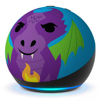 Alexa Echo Dot Kids 5ª Geração - Fire Dragon - Edição para crianças