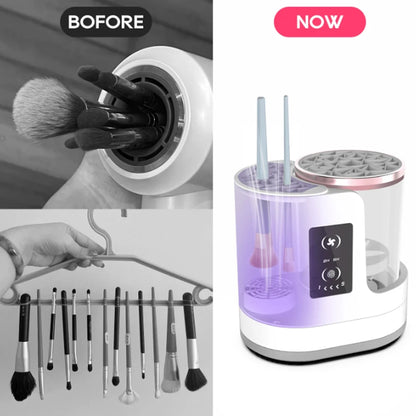 MakeClean® Lava e Seca Pinceis de Maquiagem - Limpeza Automática
