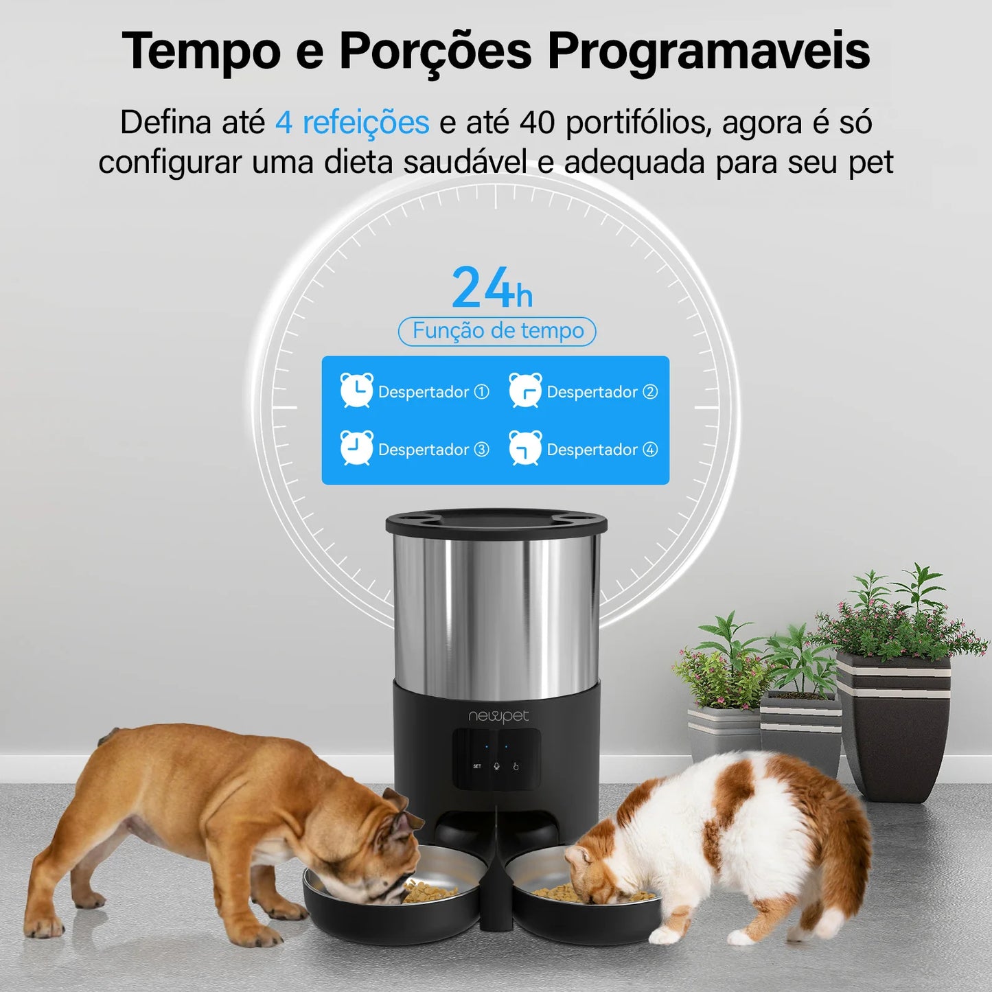 Comedouro Automático LifePet -  WiFi - SmartApp