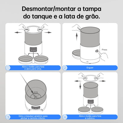 Comedouro Automático LifePet -  WiFi - SmartApp