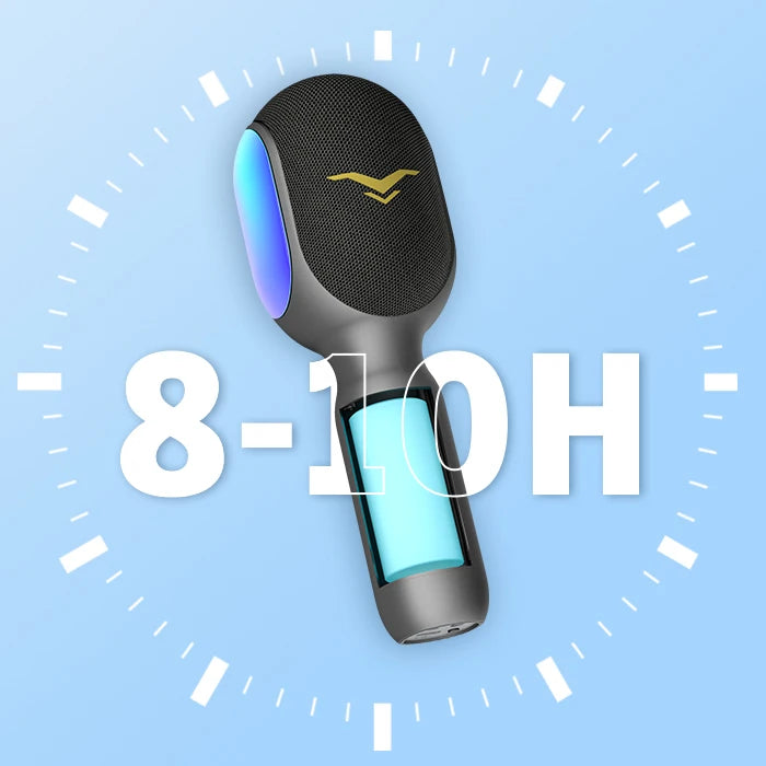 Microfone Karaokê 5 em 1 – Stage SingFree®